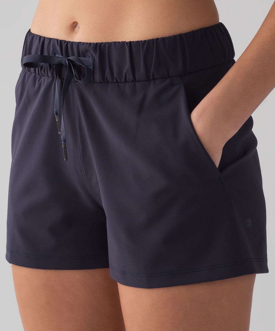 Lululemon On The Fly Short *Woven *2.5" - Midnight Navy