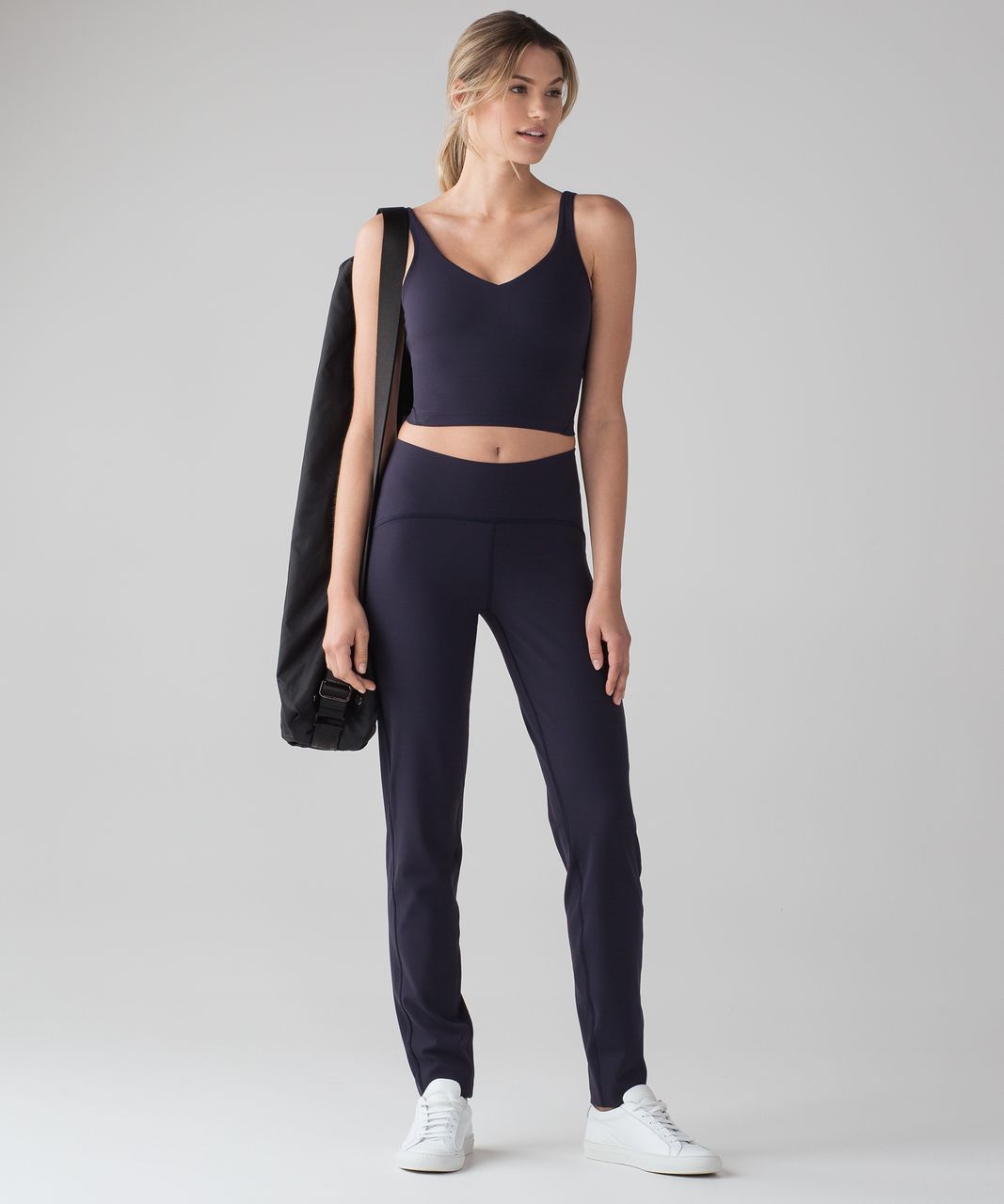 Lululemon Align Pant II HR 7/8 Length Size 12 Midnight Navy MDNI