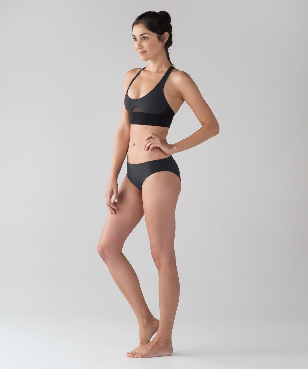 Lululemon Rising Tides Top - Deep Coal / Black