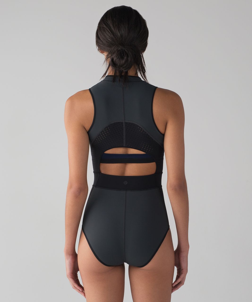 Lululemon Wild Abandon One Piece - Deep Coal / Black