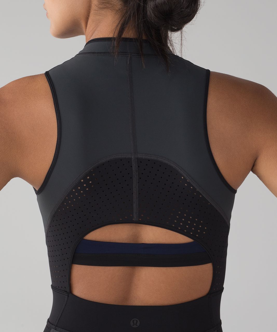 Lululemon Wild Abandon One Piece - Deep Coal / Black