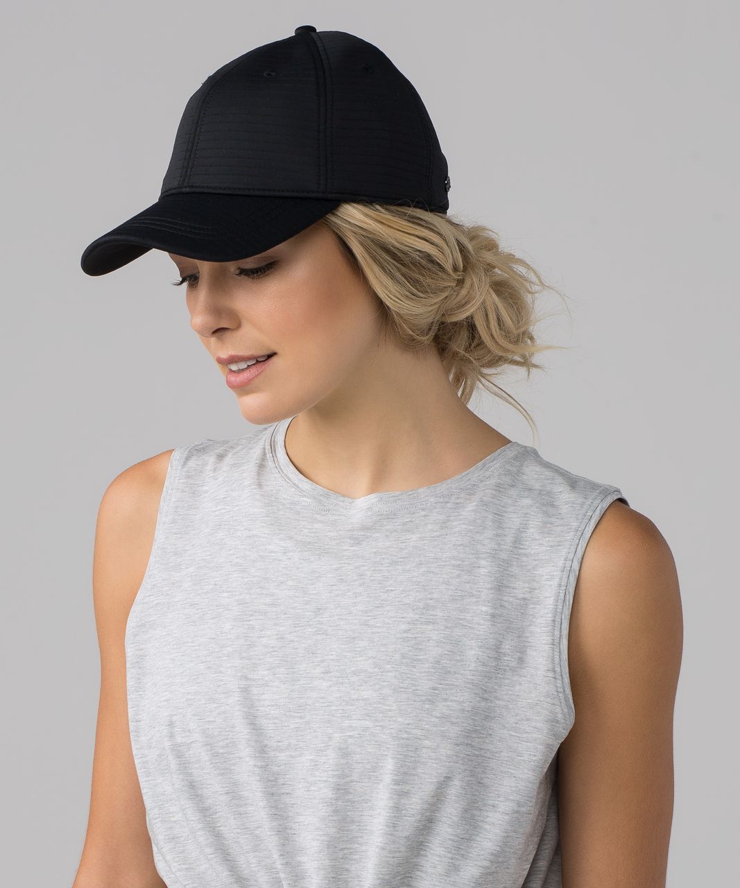 Lululemon Baller Hat (Stripe Spacer) - Black