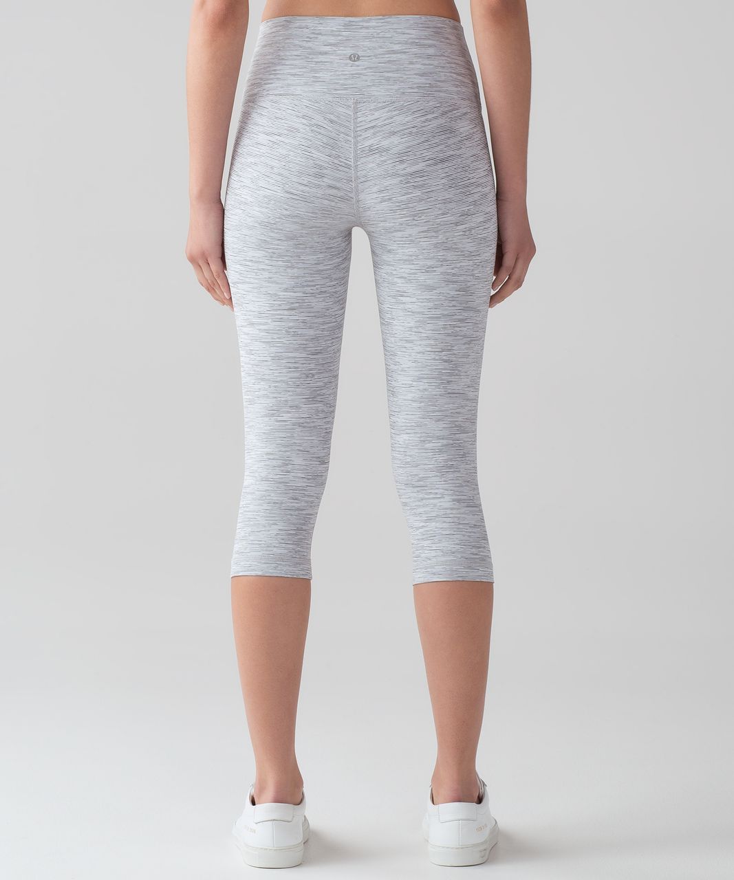 Lululemon Wunder Under Hi-Rise 1/2 Tight (Luxtreme) - Wee Are From Space Ice Grey Alpine White