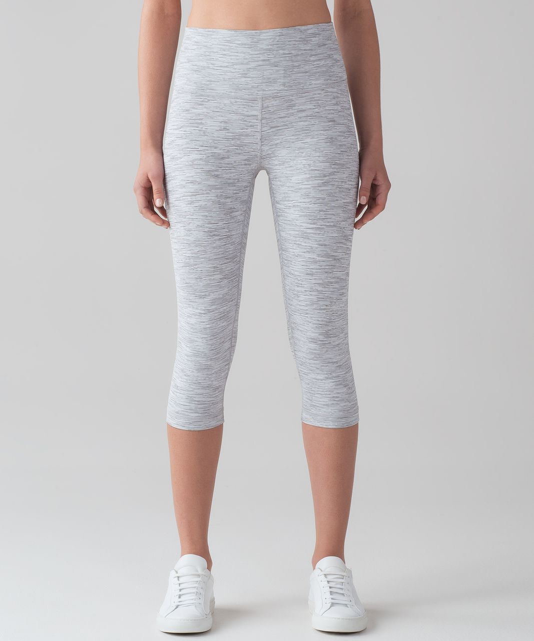 Lululemon Wunder Under Hi-Rise 1/2 Tight (Luxtreme) - Wee Are From Space  Ice Grey Alpine White - lulu fanatics