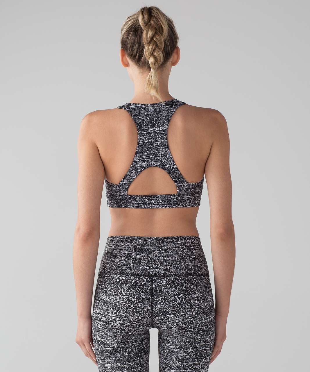 Lululemon Pace Perfect Bra (SeaWheeze) - Jet Stream / Black - lulu fanatics