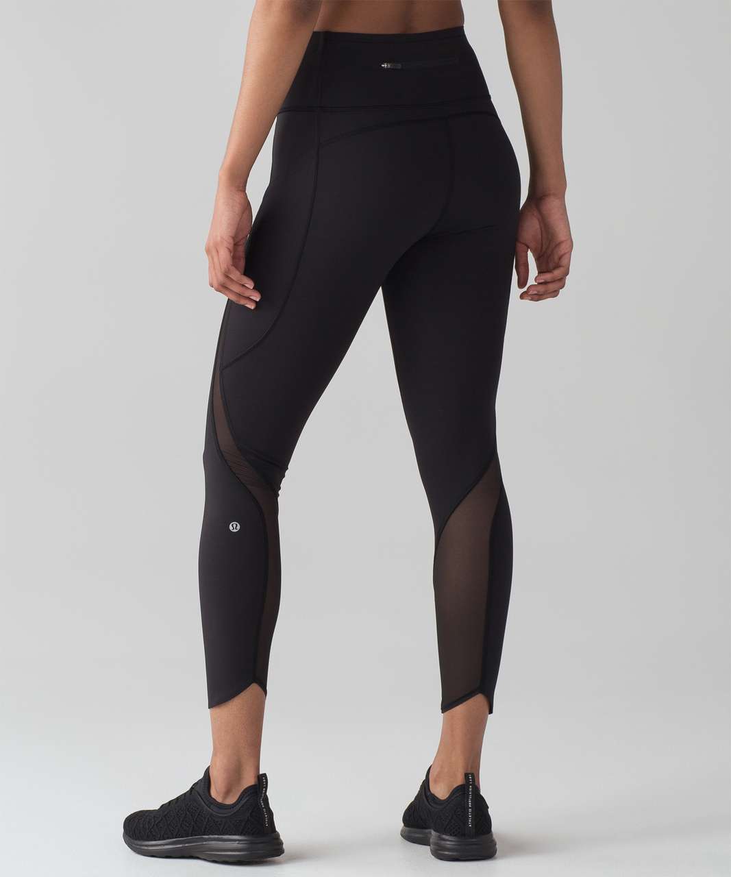 Pace 7/8 Legging - Olive Textured Print