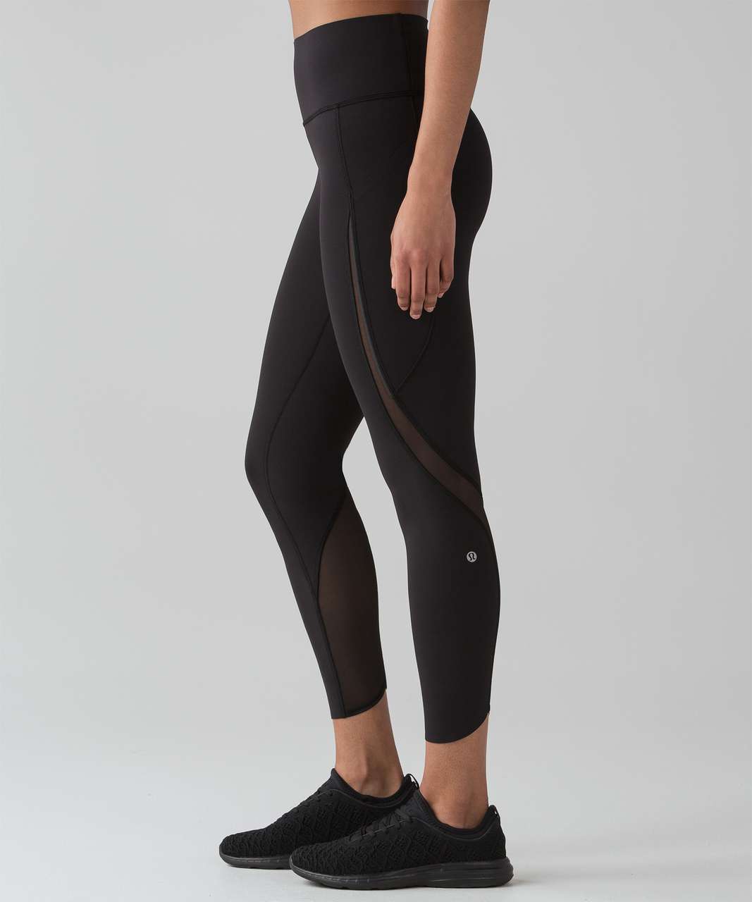 Lululemon Black Colour Me Quick 7/8 Tight 25 - Depop