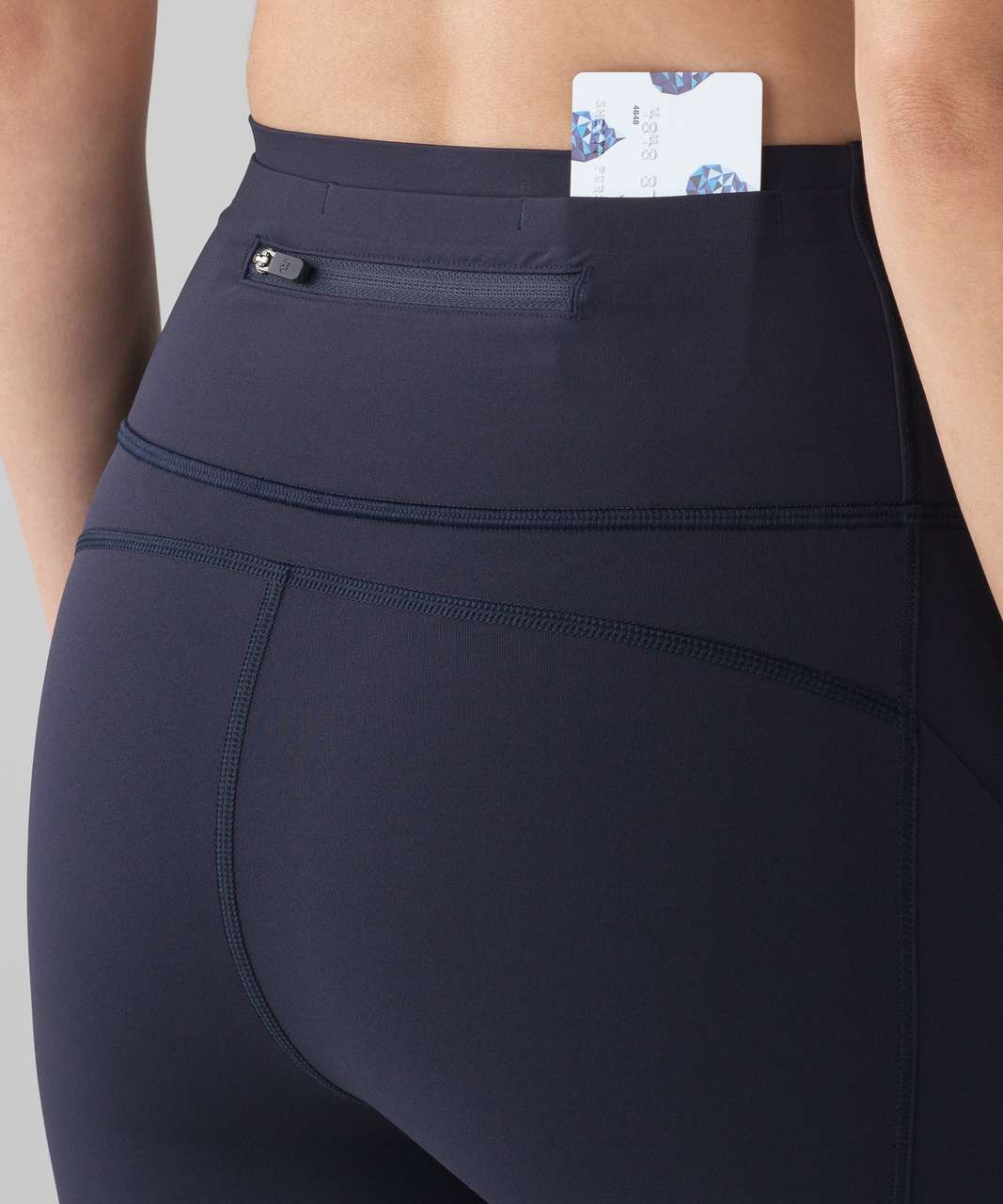 Lululemon Pace Perfect Crop (17") - Midnight Navy