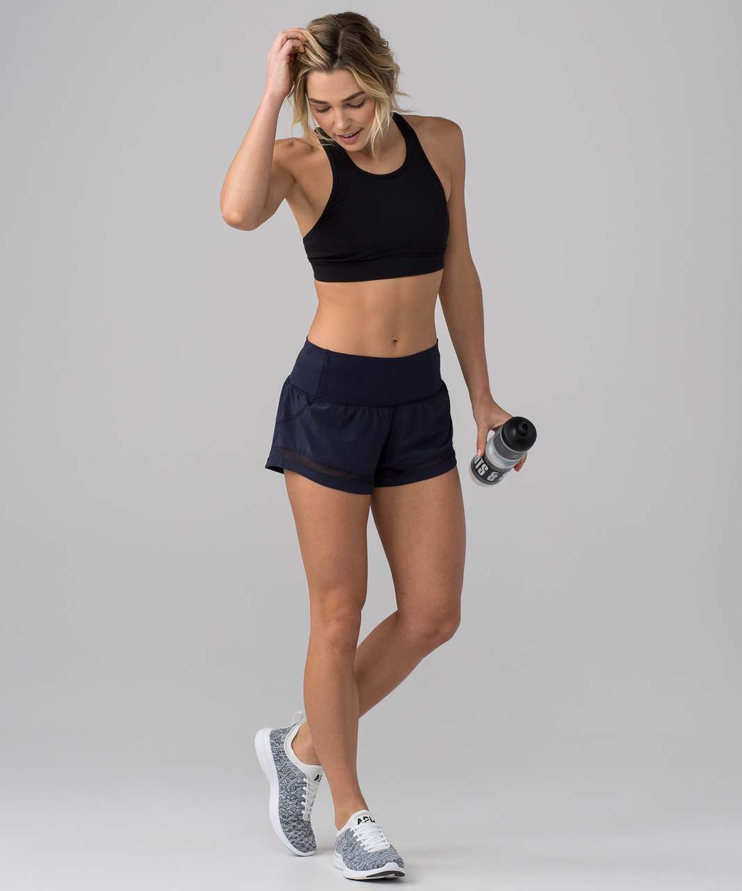 Lululemon Pace Perfect Short (3") - Midnight Navy