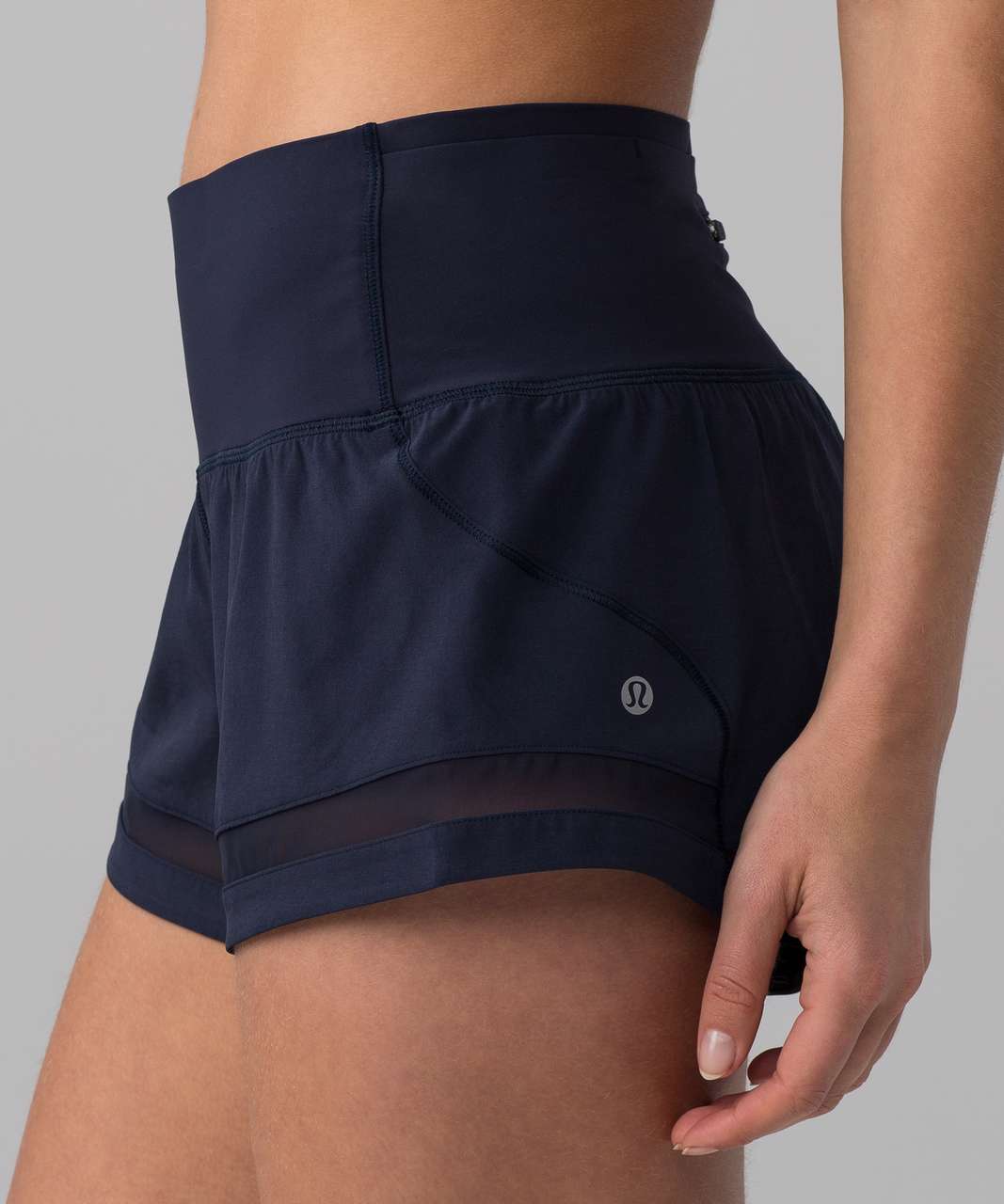 Lululemon Pace Perfect Short (3") - Midnight Navy