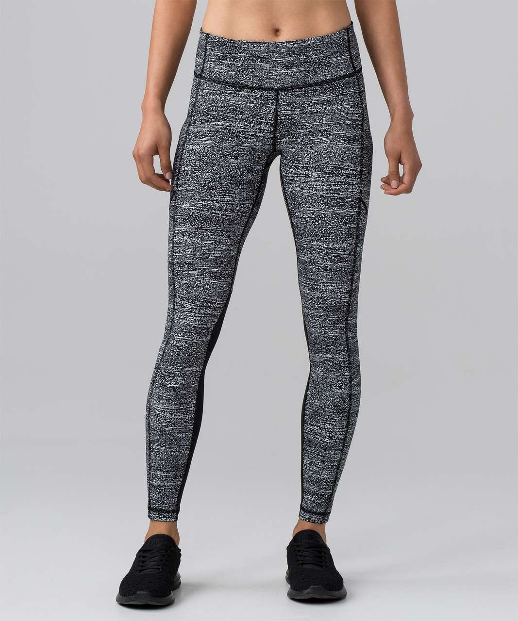 Lululemon Speed Tight V (29") - Air Time White Black / Black