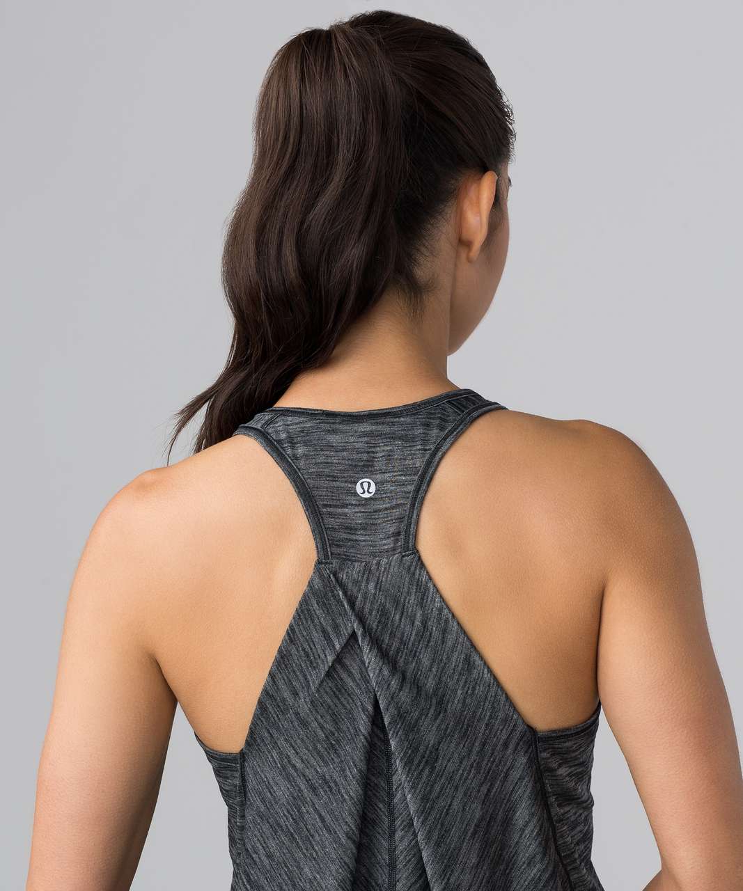 Lululemon Essential Tank - Heathered Black (Second Release)