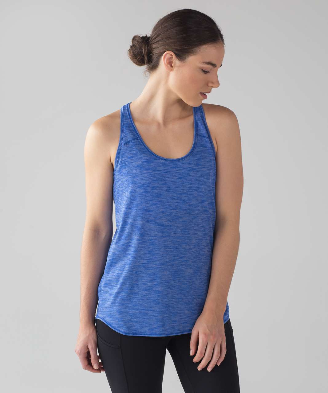 Lululemon Essential Tank - Heathered Jet Stream