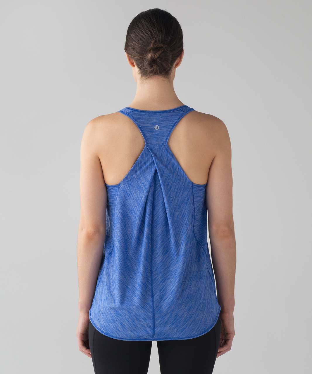 Lululemon Essential Tank - Heathered Jet Stream - lulu fanatics