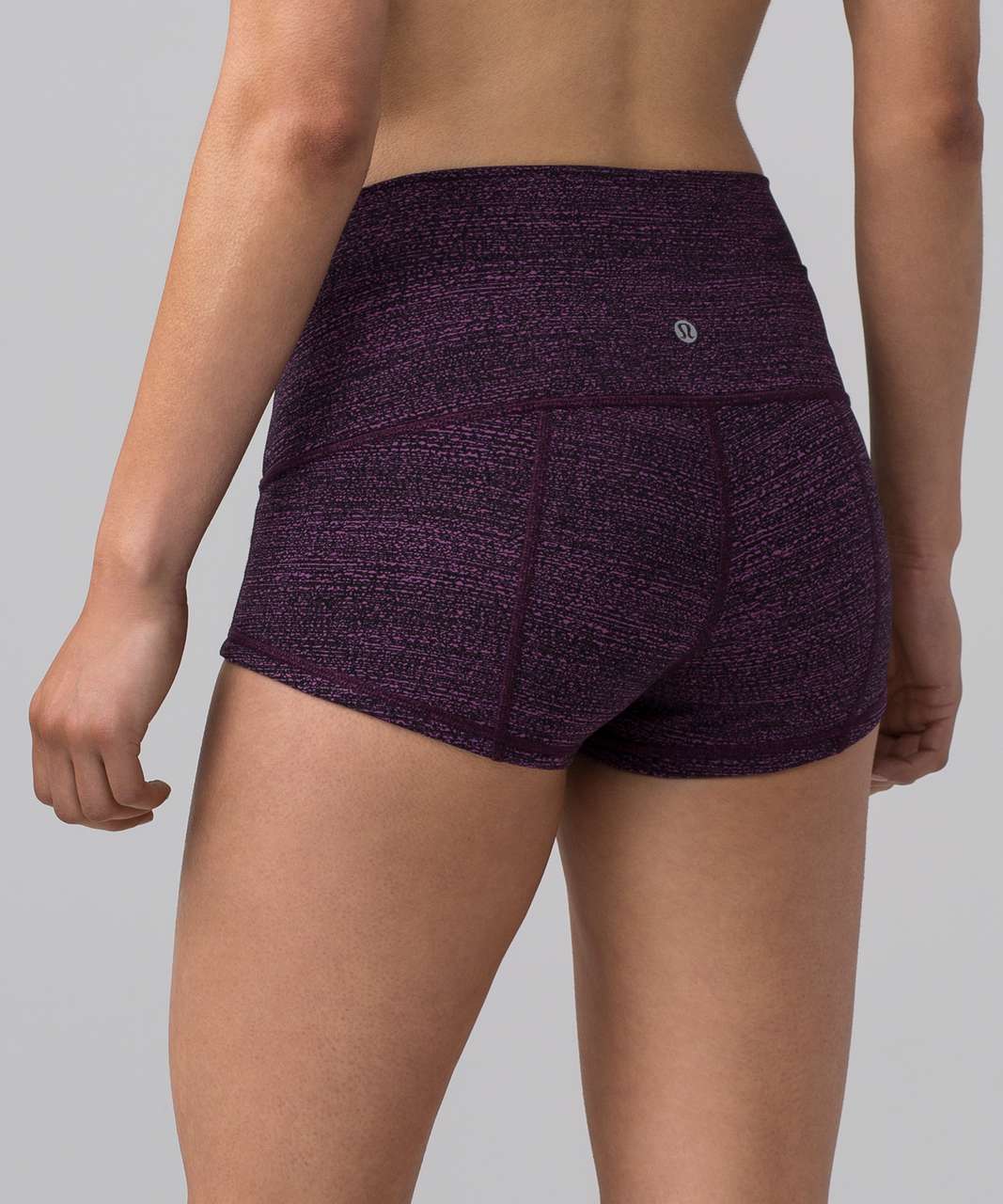 Lululemon Wunder Short *Full-On Luxtreme 2" - Salt Dark Mystic Black