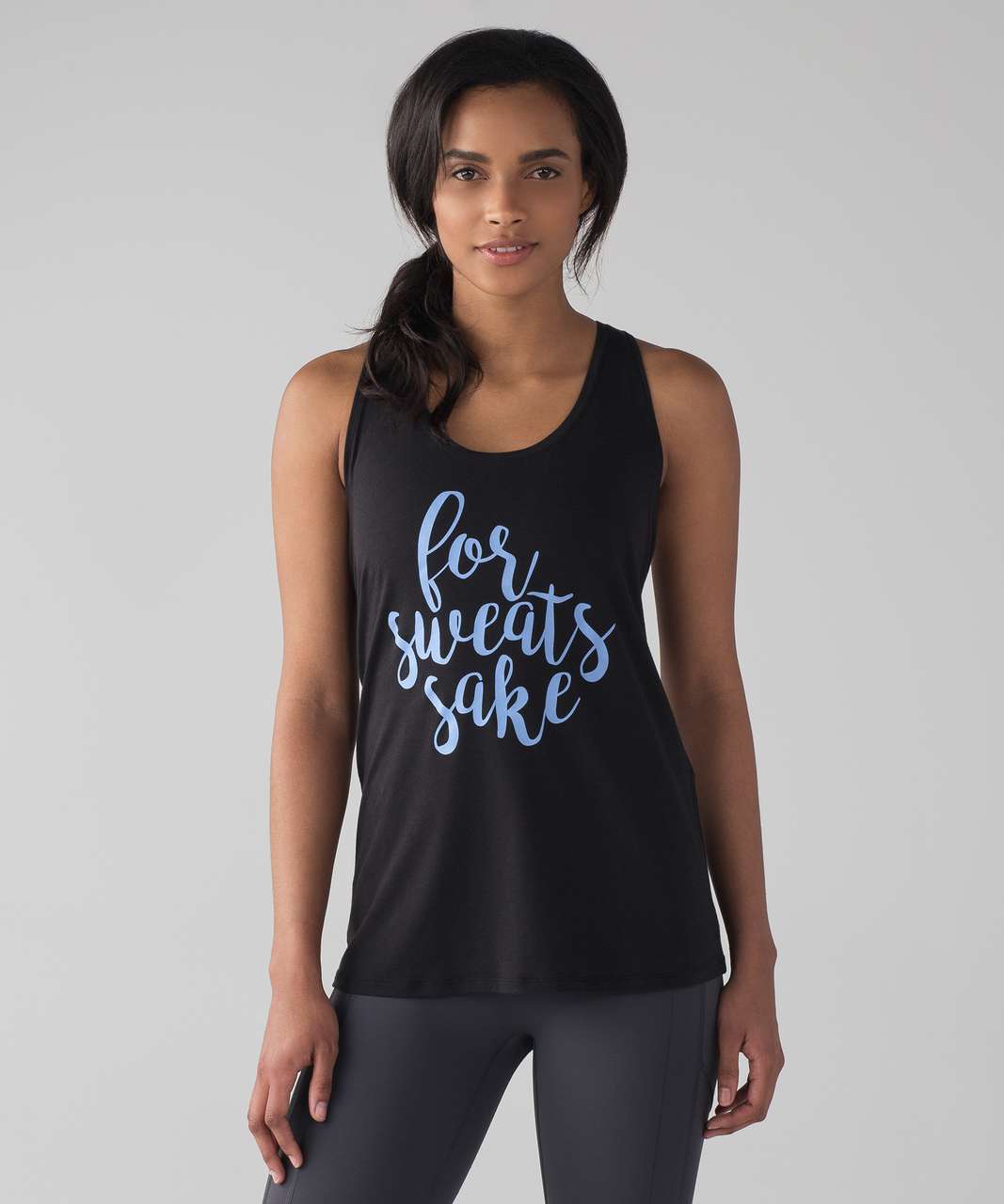 Lululemon Love Tank (Expression) - Black - lulu fanatics