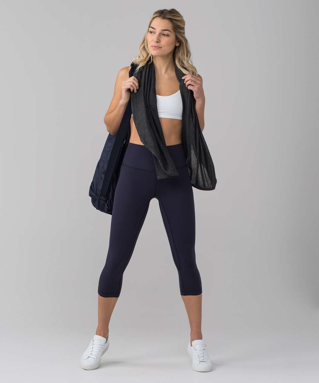 Lululemon Summer Solstice Wrap - Heathered Black