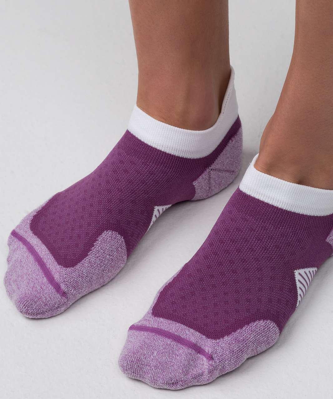 Lululemon Speed Sock *Silver - Prince Purple / Dark Mystic