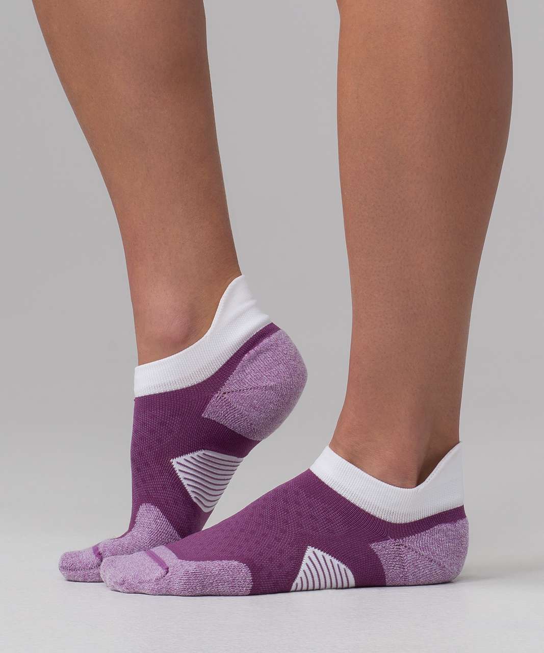 Lululemon Speed Sock *Silver - Prince Purple / Dark Mystic