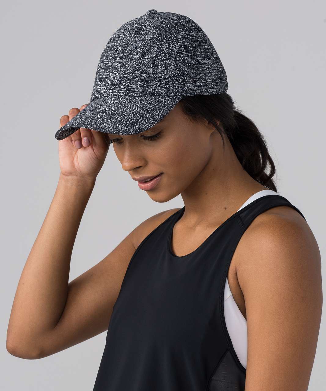 Lululemon Baller Hat Run - Salt Alpine White Black