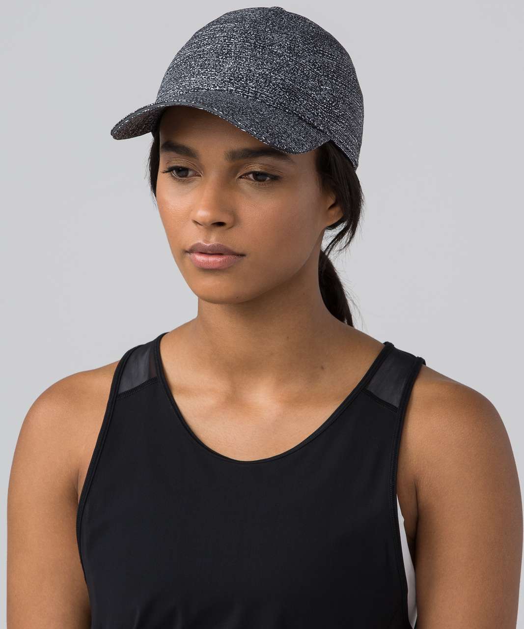 Lululemon Baller Hat Run - Salt Alpine White Black