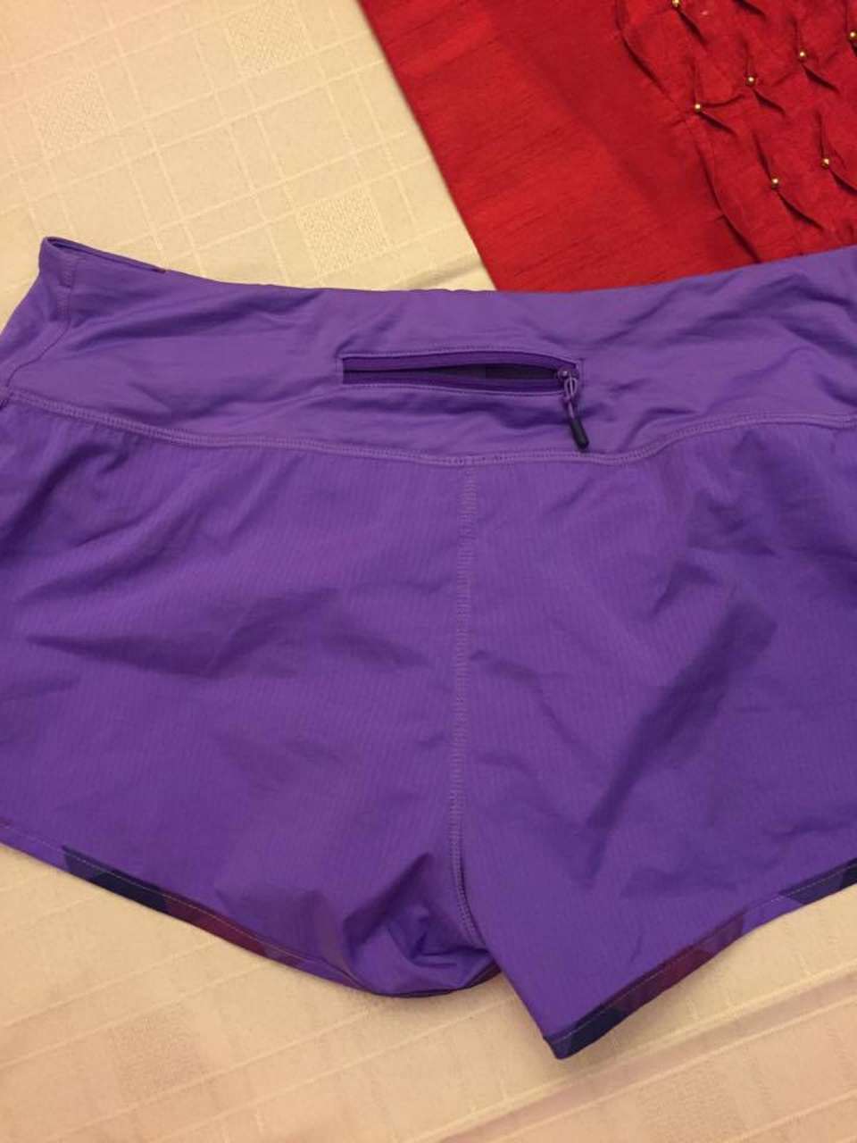 Lululemon Run Fast Track Shorts Purple Size 6 - $39 (42% Off