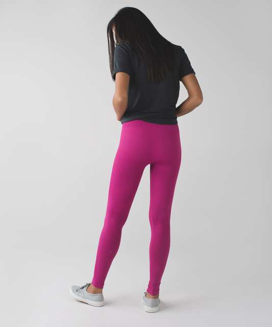 Lululemon Zone In Tight Ultra Violet Seamless High Rise Yoga