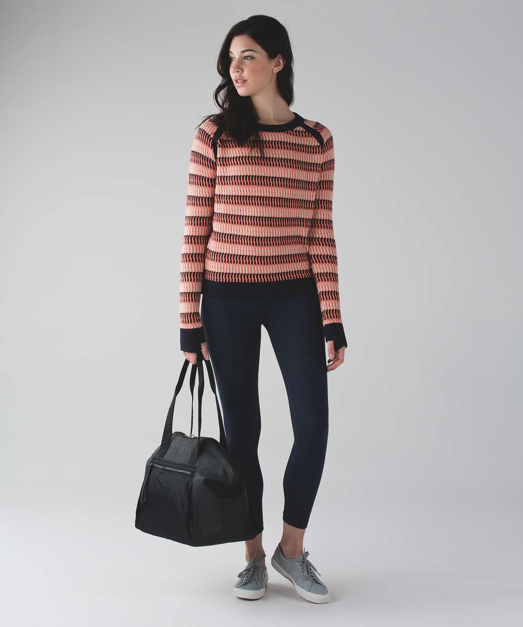 Lululemon Devi Crew - Naval Blue / Nudie / Plum Peach