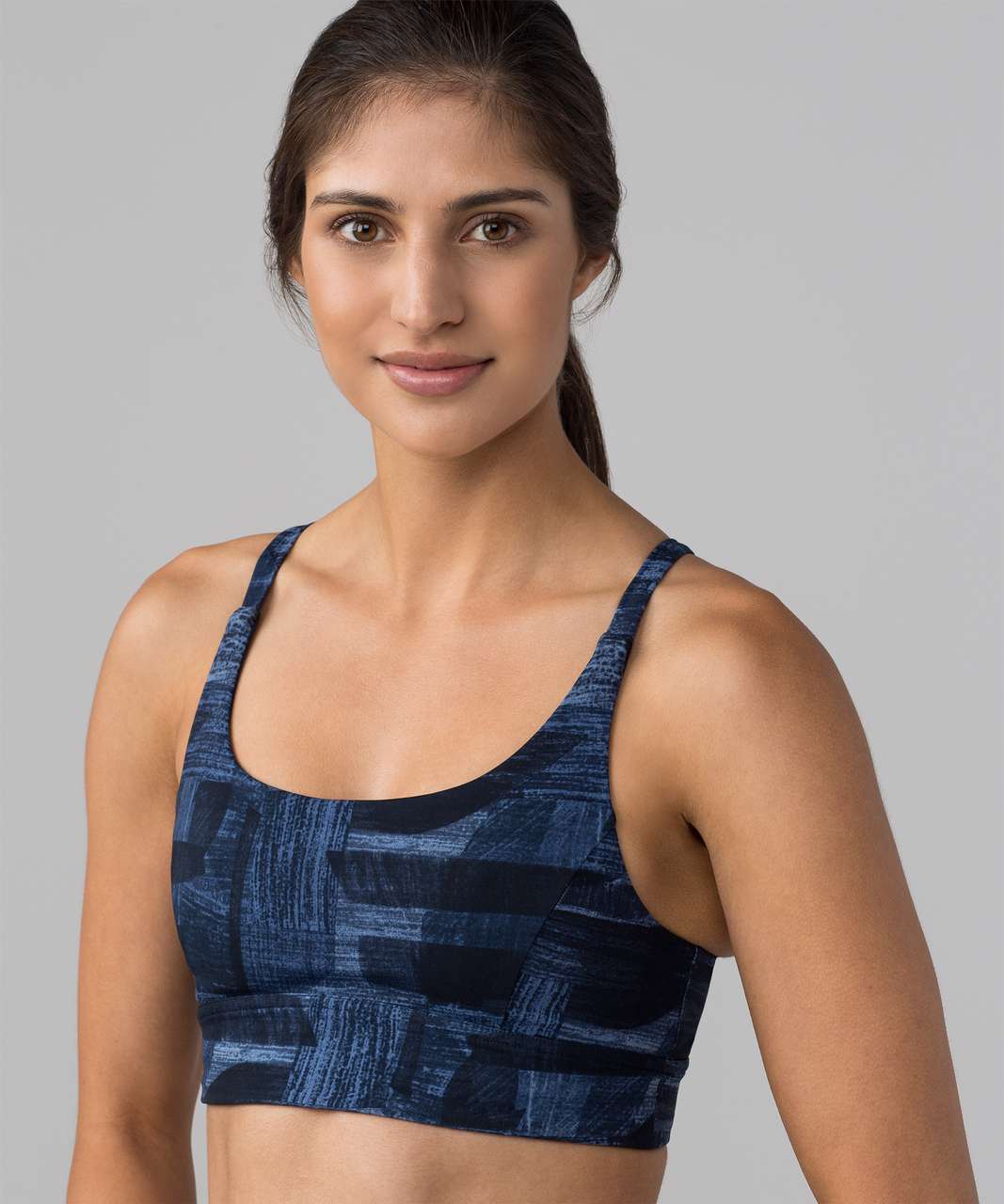 Lululemon Train Times Bra - Transition Multi Midnight Navy / Midnight Navy