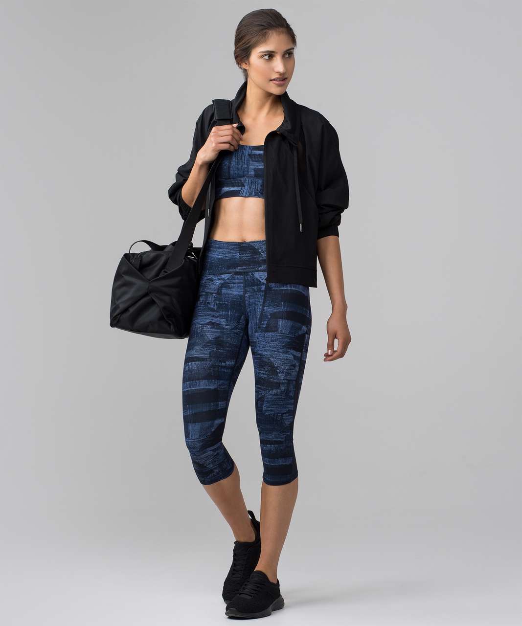 Lululemon Train Times Bra - Transition Multi Midnight Navy / Midnight Navy