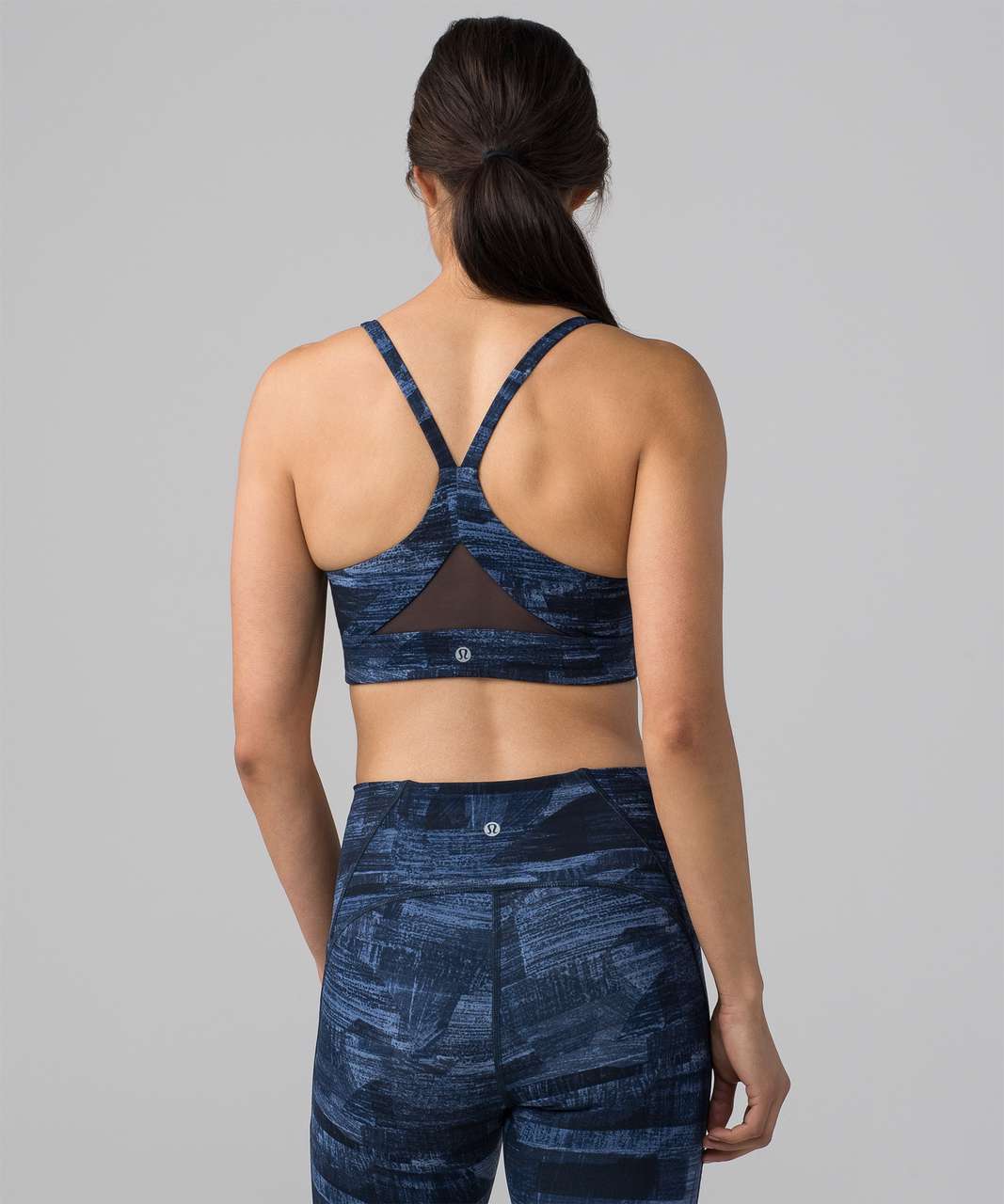 Lululemon Train Times Bra - Transition Multi Midnight Navy / Midnight Navy