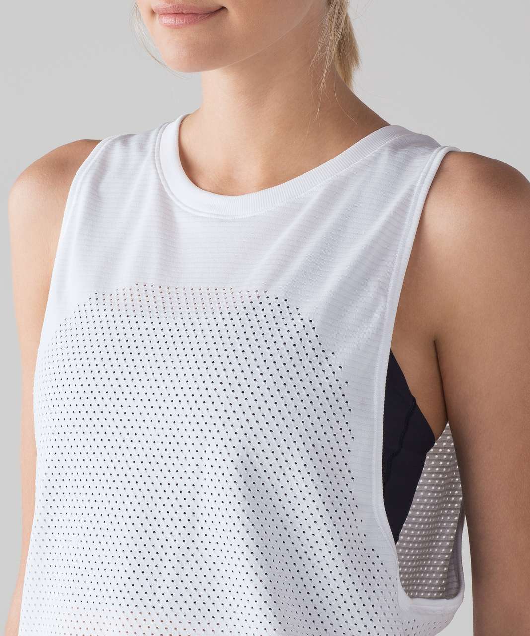 Lululemon Breeze By Muscle Tank II - White / White (First Release)