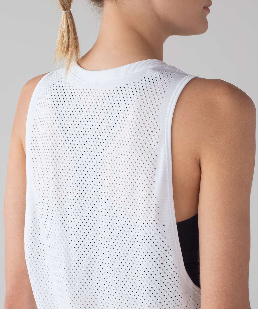 Lululemon Breeze By Muscle Tank II - White / White (First Release)