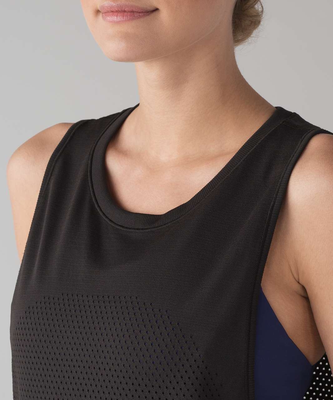 Lululemon Breeze By Muscle Tank II - Black / Black (First Release) - lulu  fanatics