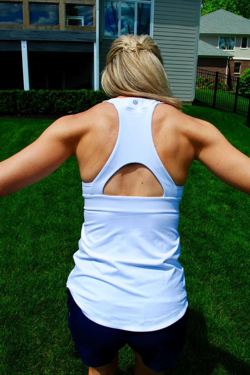 Lululemon Final Lap Tank - White