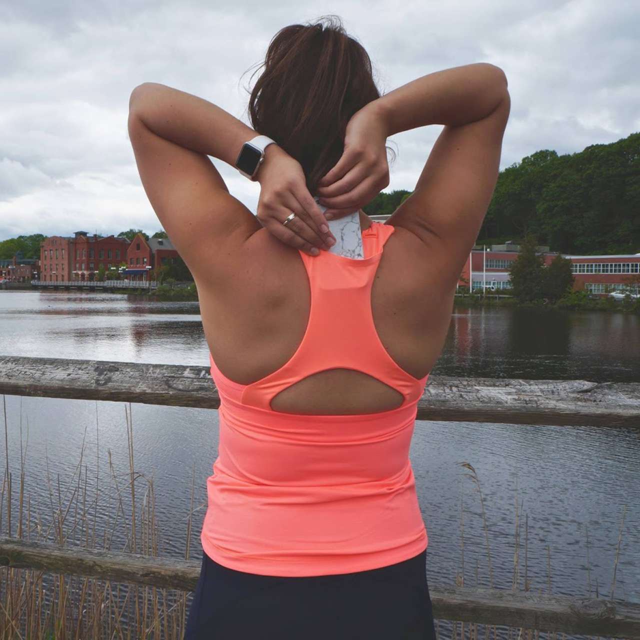 Lululemon Final Lap Tank - Pop Orange