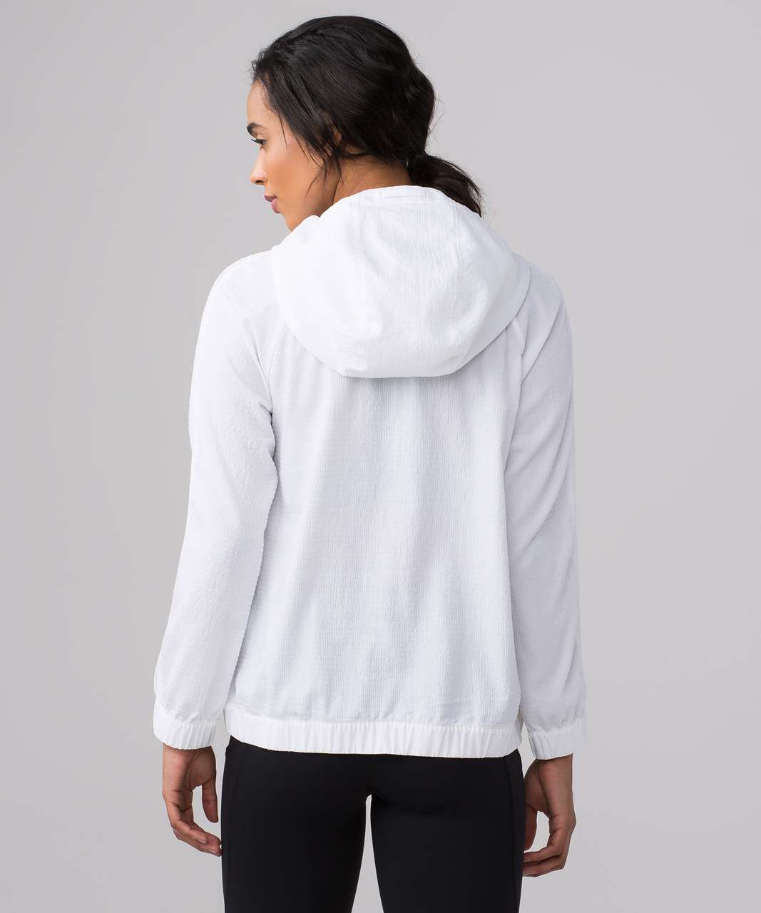 Lululemon Pack Light 1/2 Zip Pullover - White (First Release) - lulu  fanatics