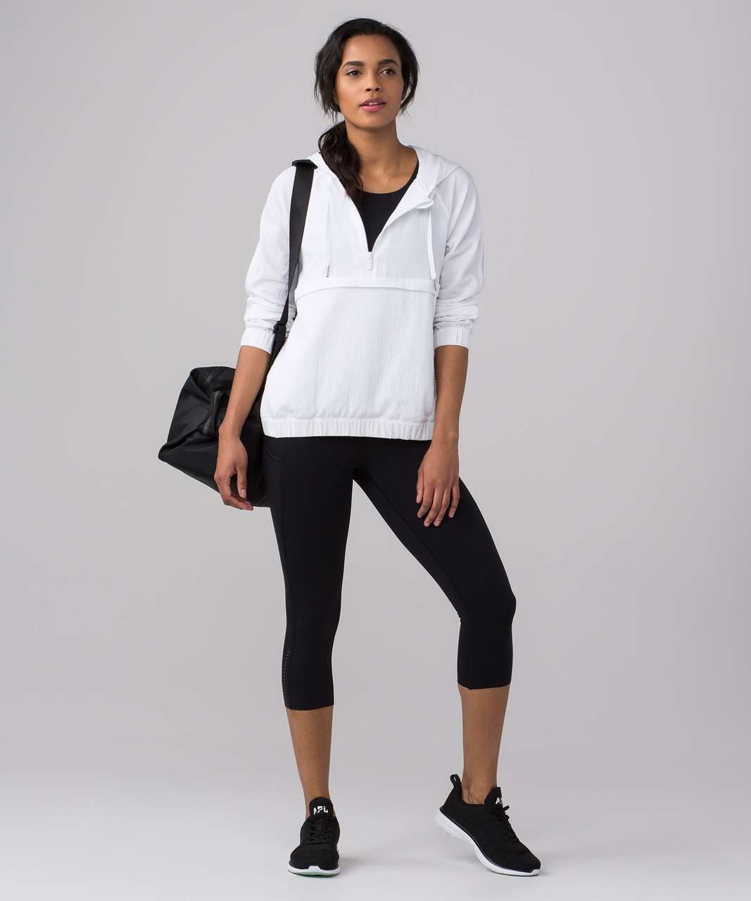 Lululemon Pack Light 1/2 Zip Pullover - White (First Release)