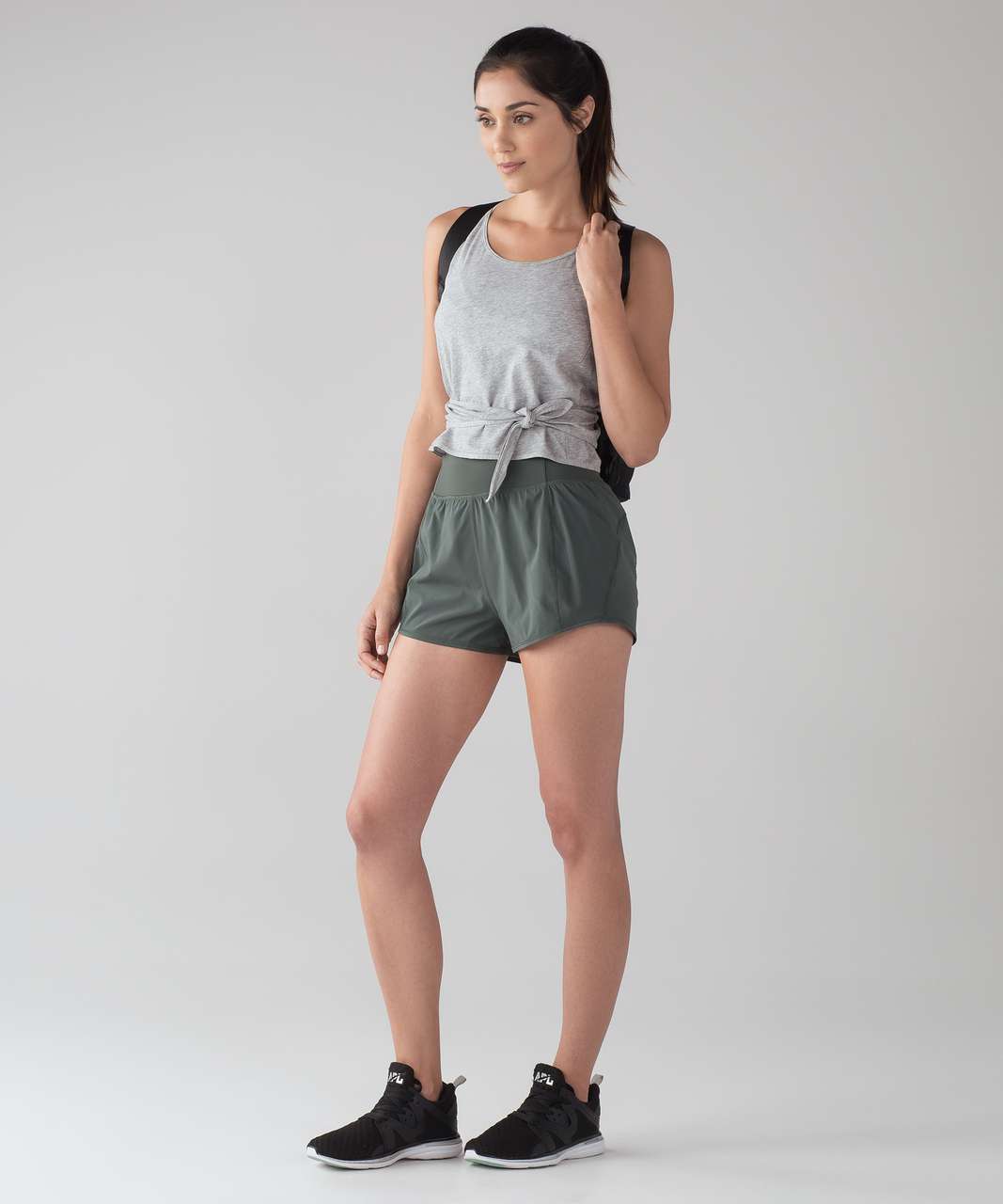 Lululemon Its A Tie Tank - Heathered Core Light Grey