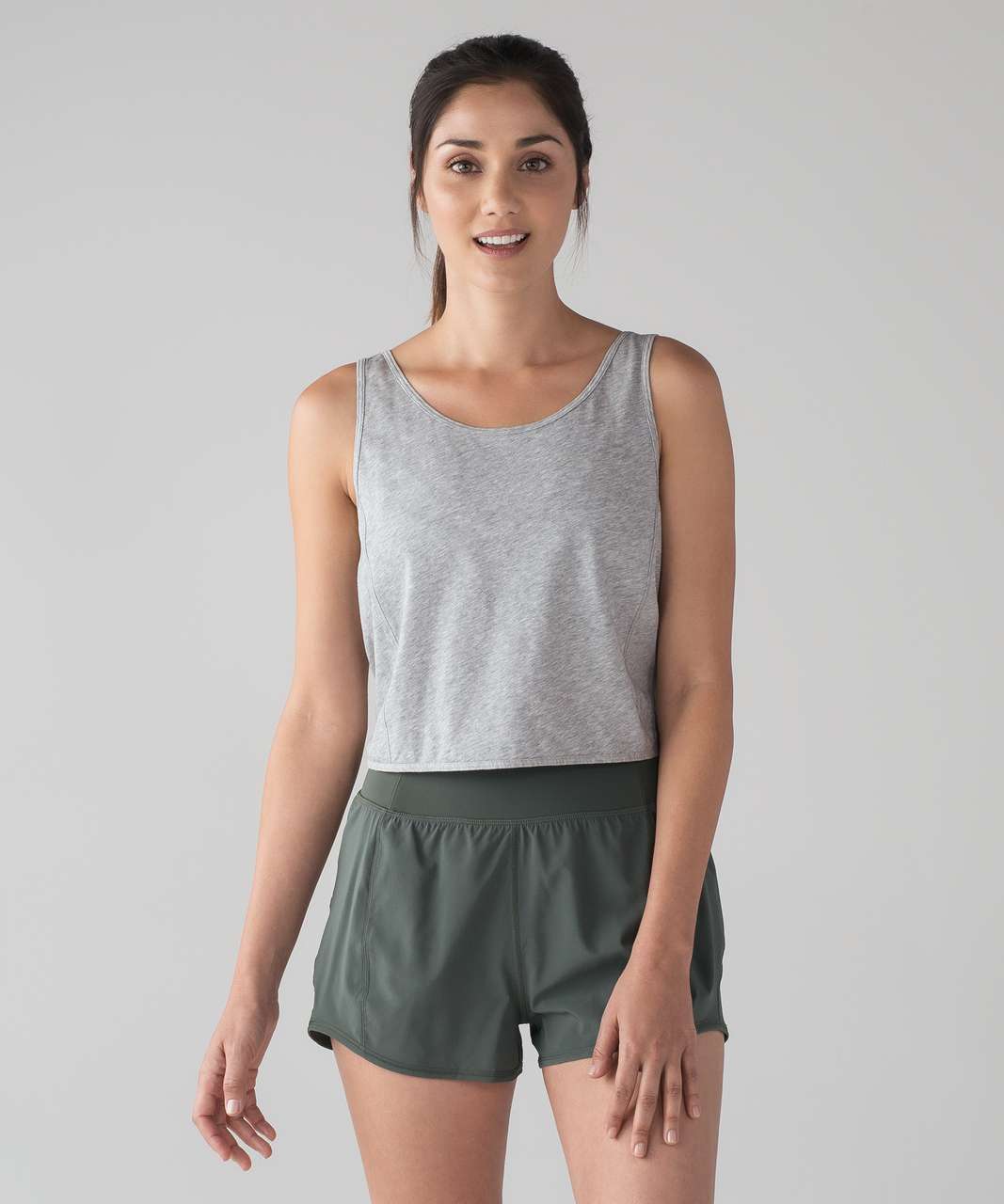 Lululemon Its A Tie Tank - Heathered Core Light Grey