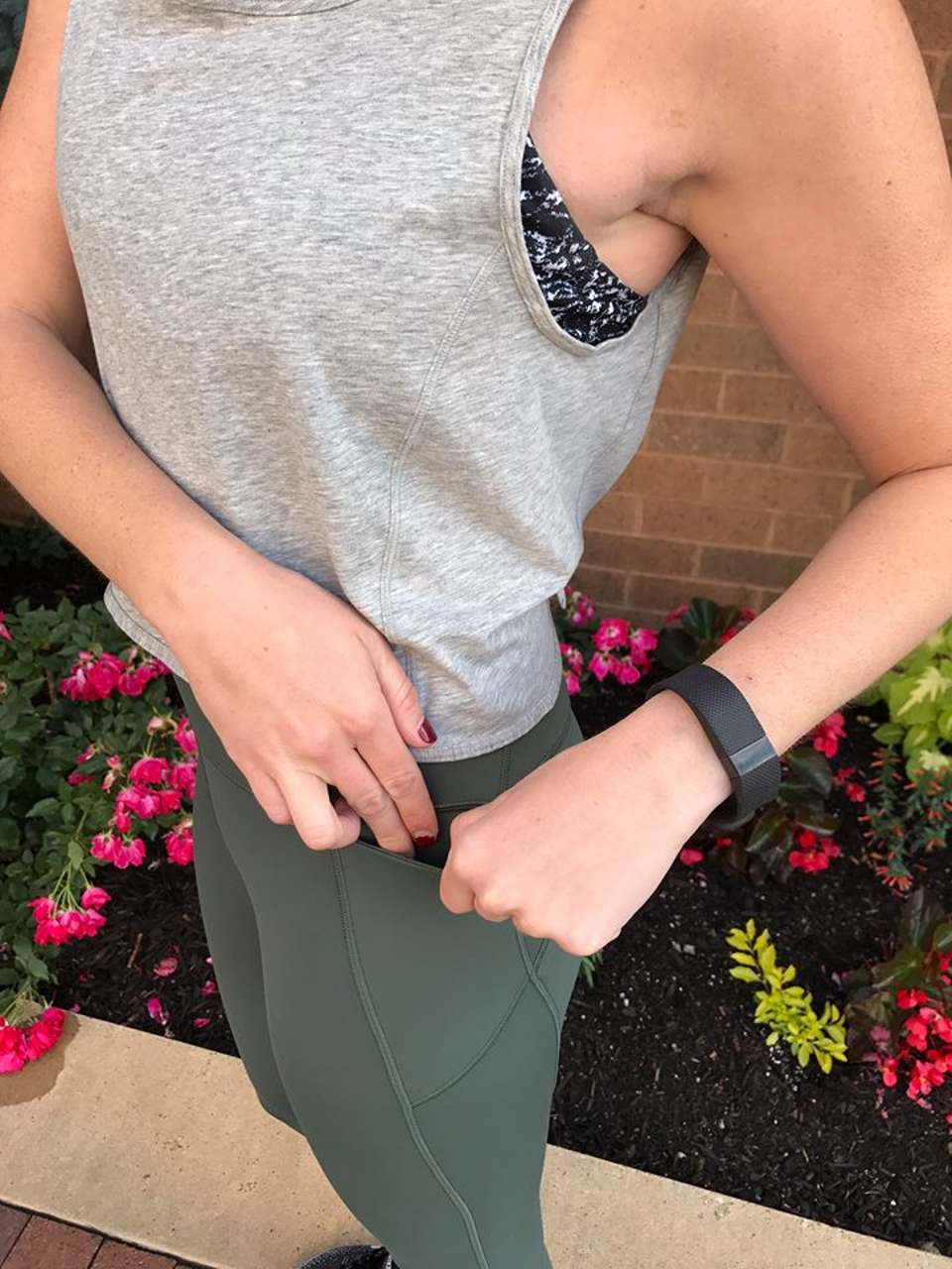 Lululemon Its A Tie Tank - Heathered Core Light Grey