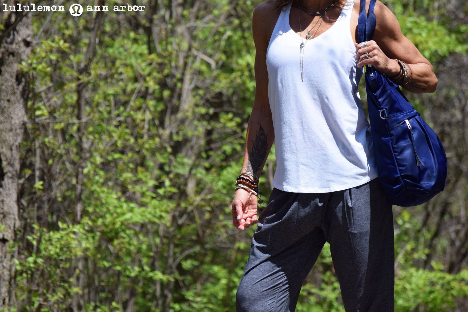 Lululemon Yogi Everyday Tank - White