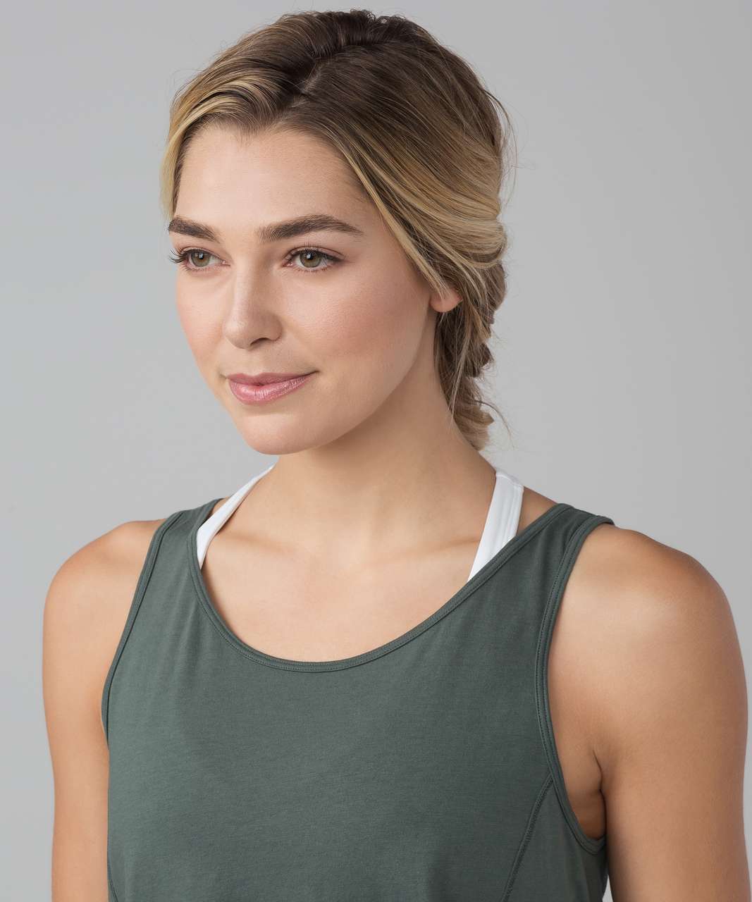 Lululemon Its A Tie Tank - Dark Forest