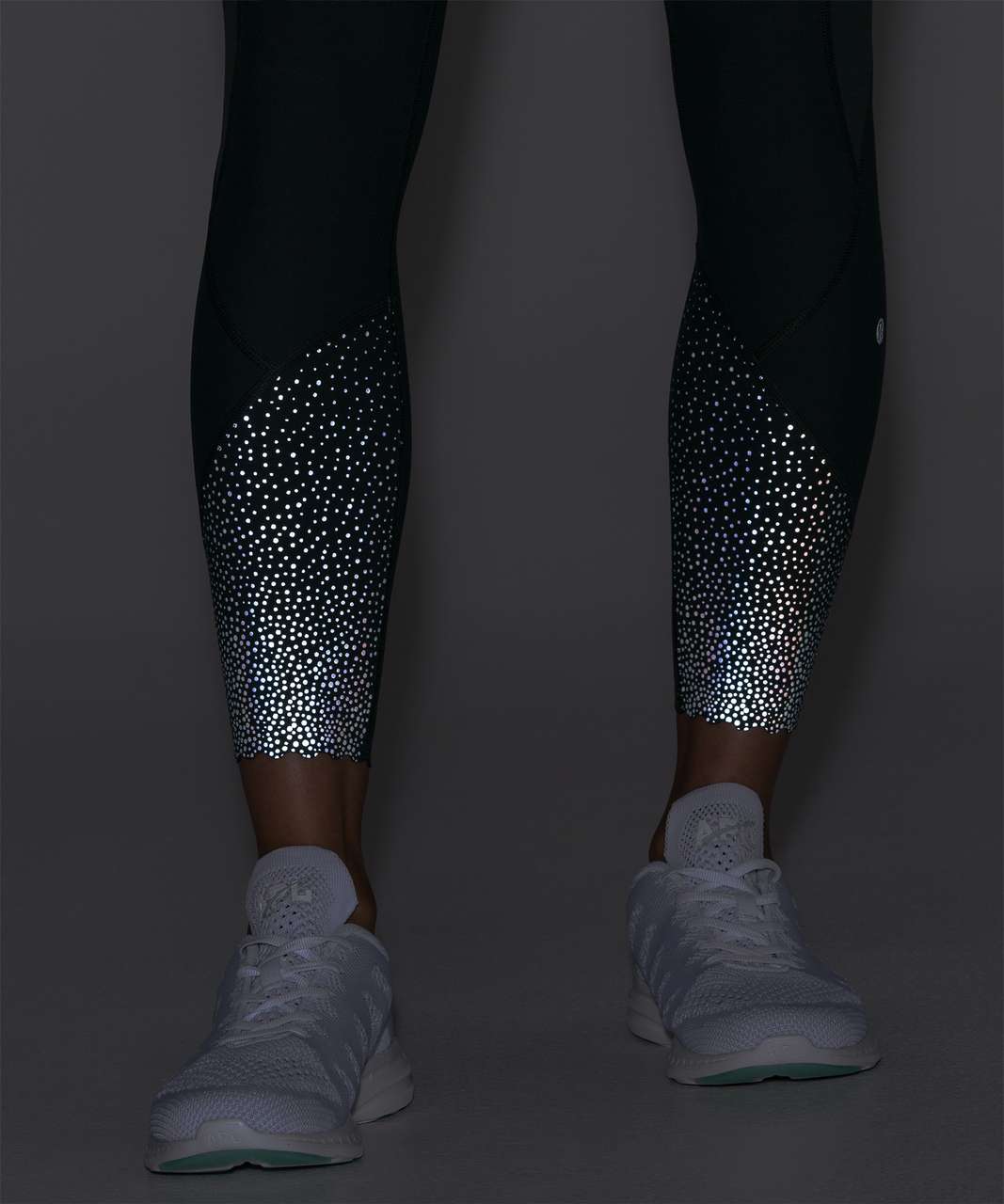 Lululemon Tight Stuff Tight (Reflective) - Black / Night Fall