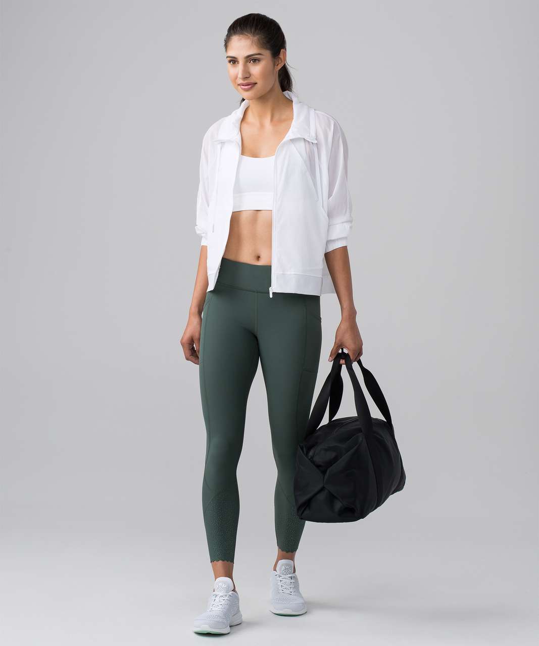 New With Tag Lululemon Tight Stuff Tight II Deep Cove Green DPCV Size 4