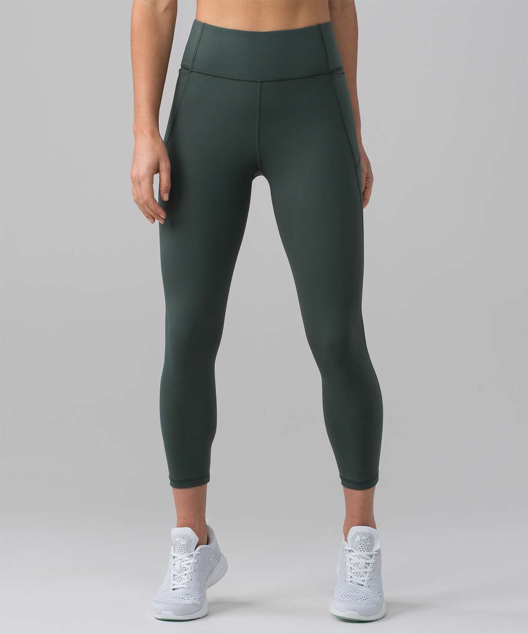 Lululemon Final Lap Crop *23 - Dark Forest - lulu fanatics