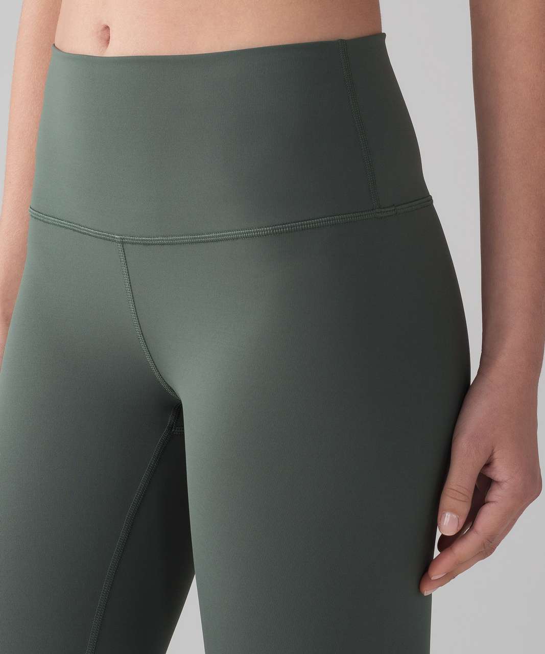 Lets compare dark forest and rainforest green from lululemon