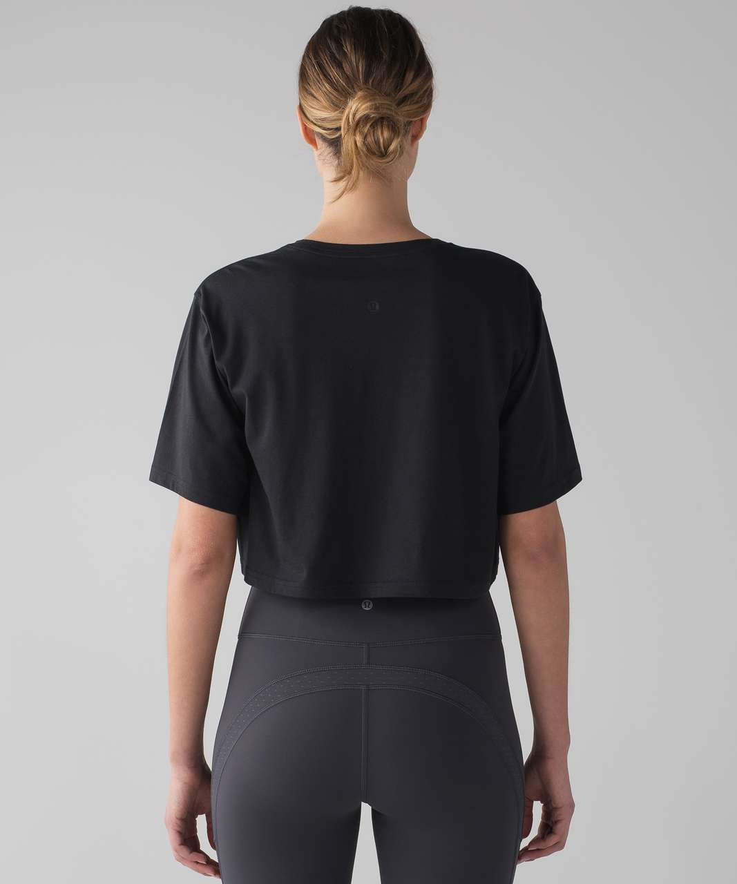 Lululemon Cortes Crop Tee - Black