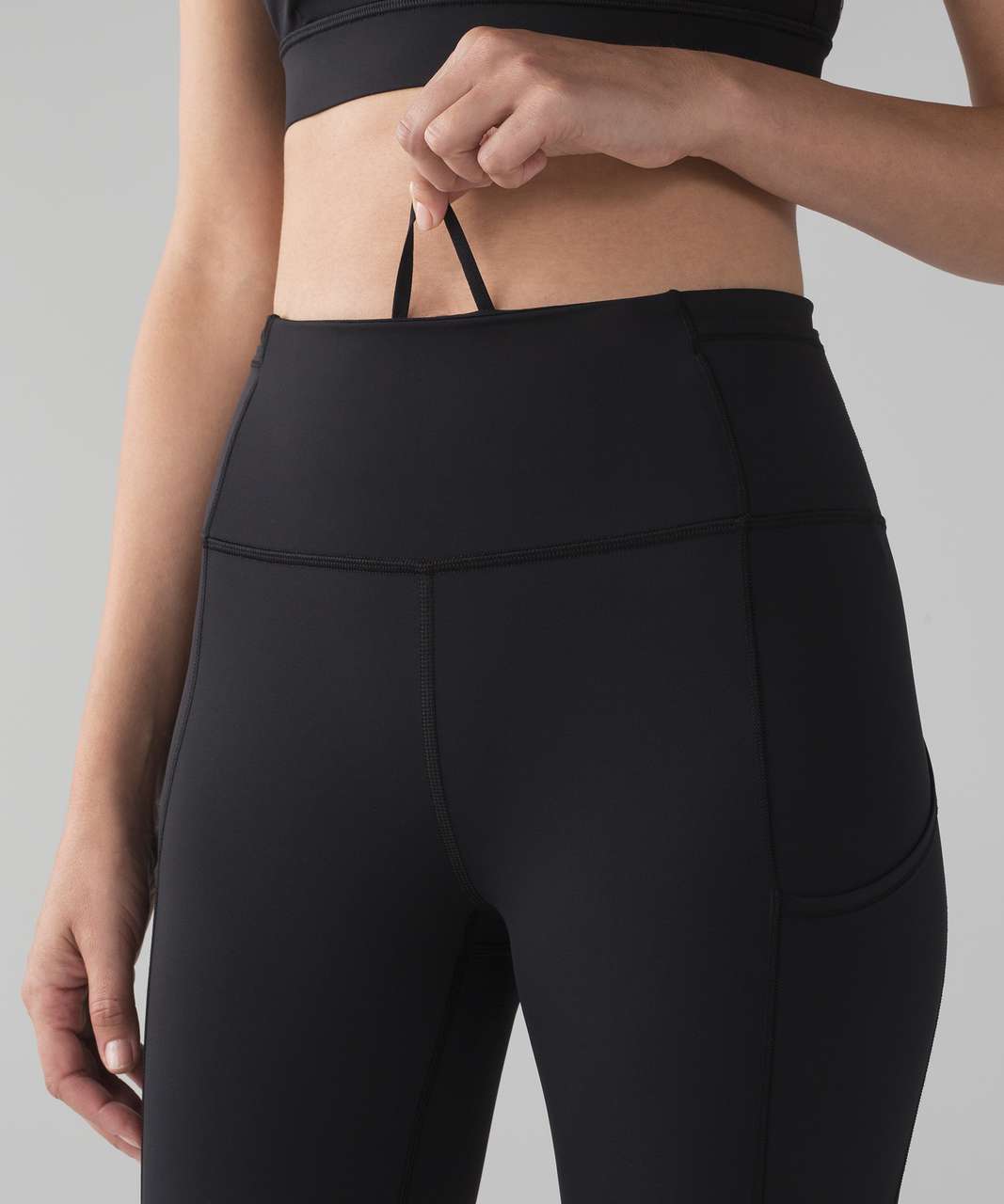 Lululemon Fast & Free Crop II *Nulux 19 - Black Cherry - lulu fanatics