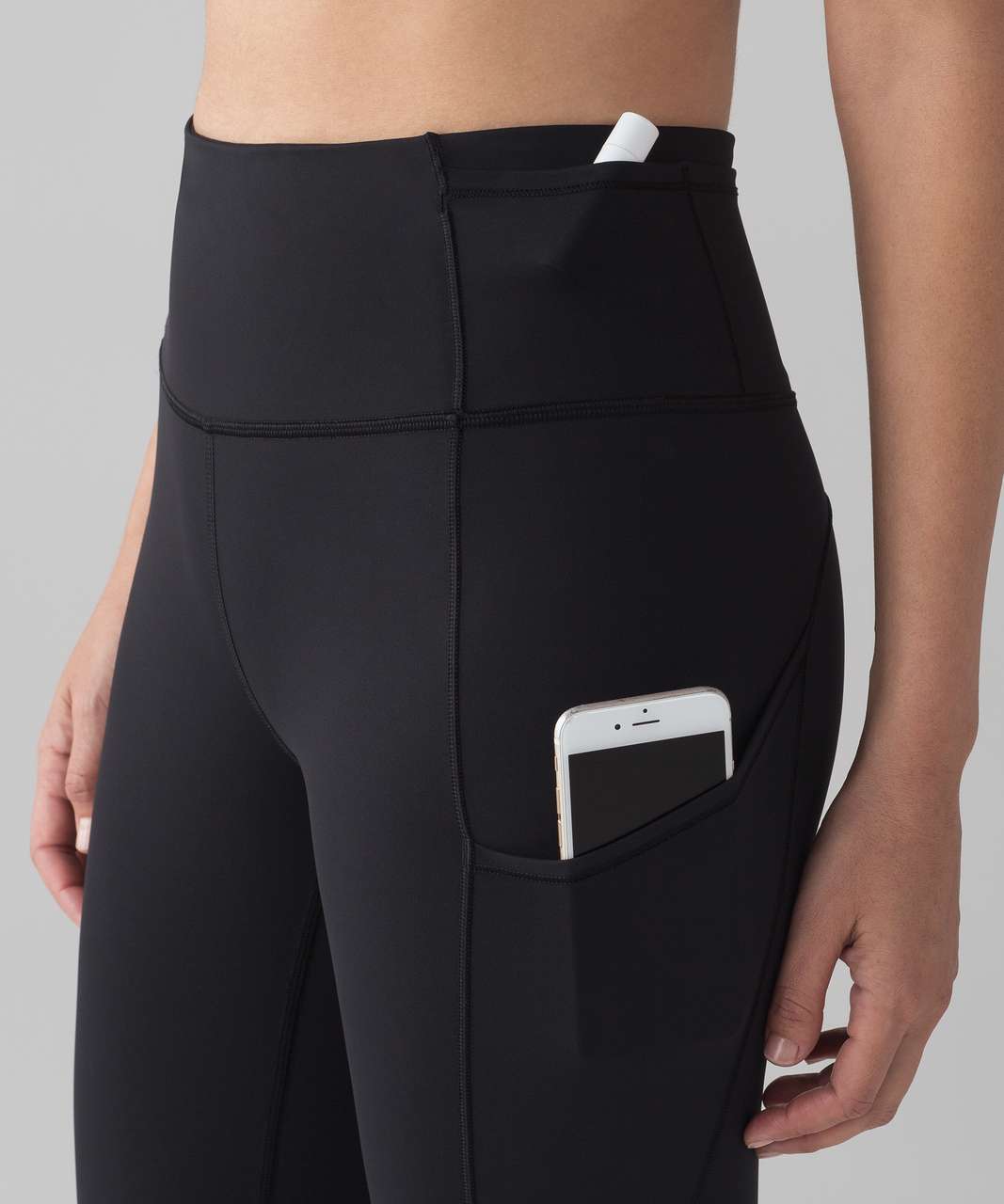 Lululemon Fast & Free Crop II *Nulux 19" - Black (First Release)